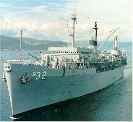USS Holland underway - image