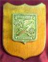 USS POLLACK SSN-603 brass plaque - image