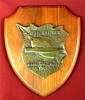 USS Halibut SSGN-587 brass plaque